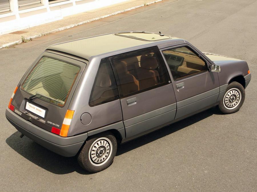  Renault Super Van Cinq concept by Heuliez 1985 года  (фото 4 из 4)